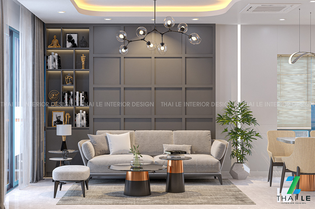 Thiết kế nội thất căn hộ Cardinal Court Q.7 - 100m2